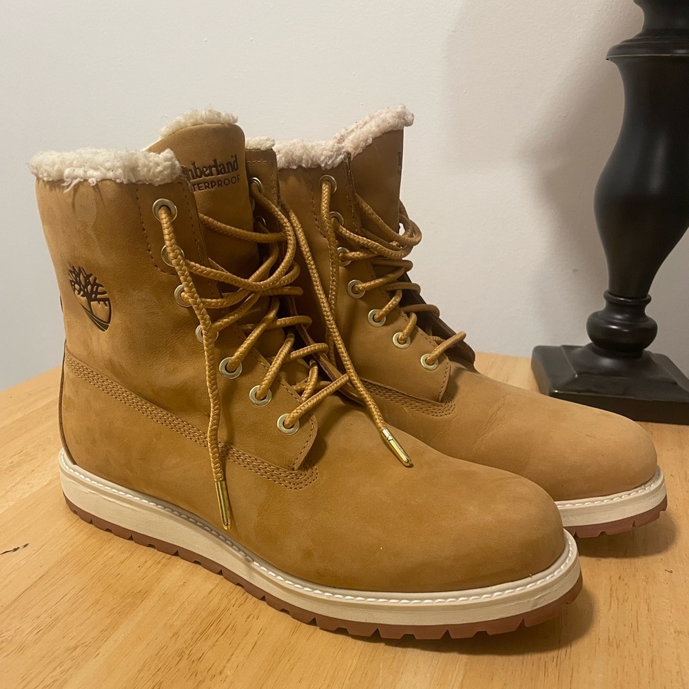 Timberland Richmond Ridge 6" WP Boots Mens 9.5 Fur Lining